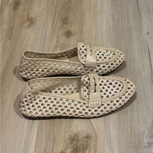 Elegant Cream Loafers for Women